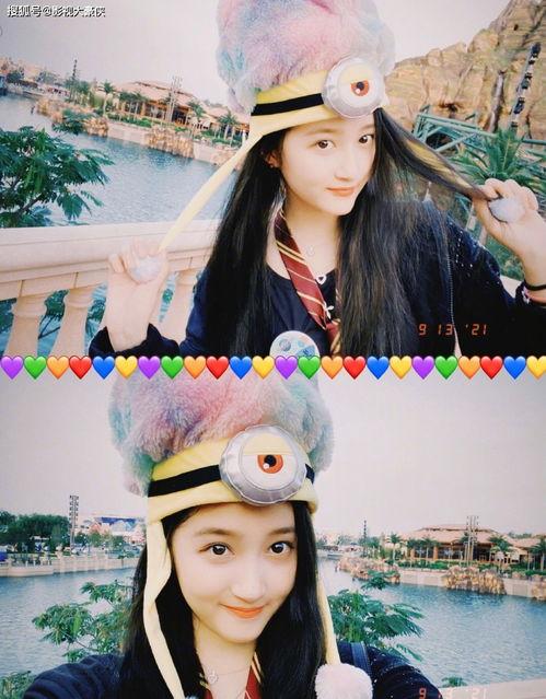 环球影城网红小姐姐图片